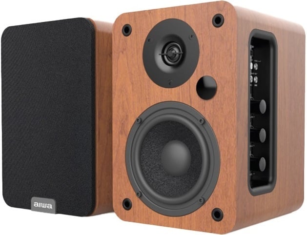 Aiwa ASP-A200 aktiivkõlarite paar, pruun