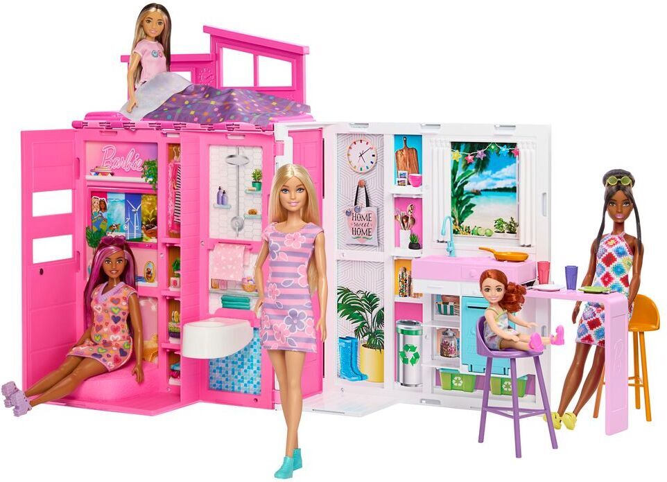 Barbie maja ja nuku mängukomplekt