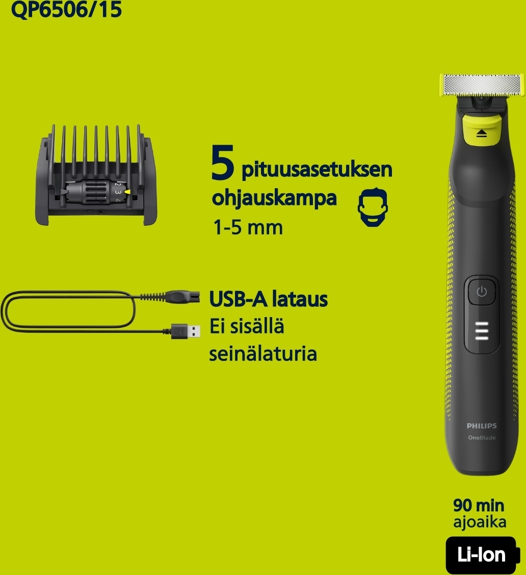 Philips OneBlade Pro QP6506/15 näohabeme trimmer - Image 5