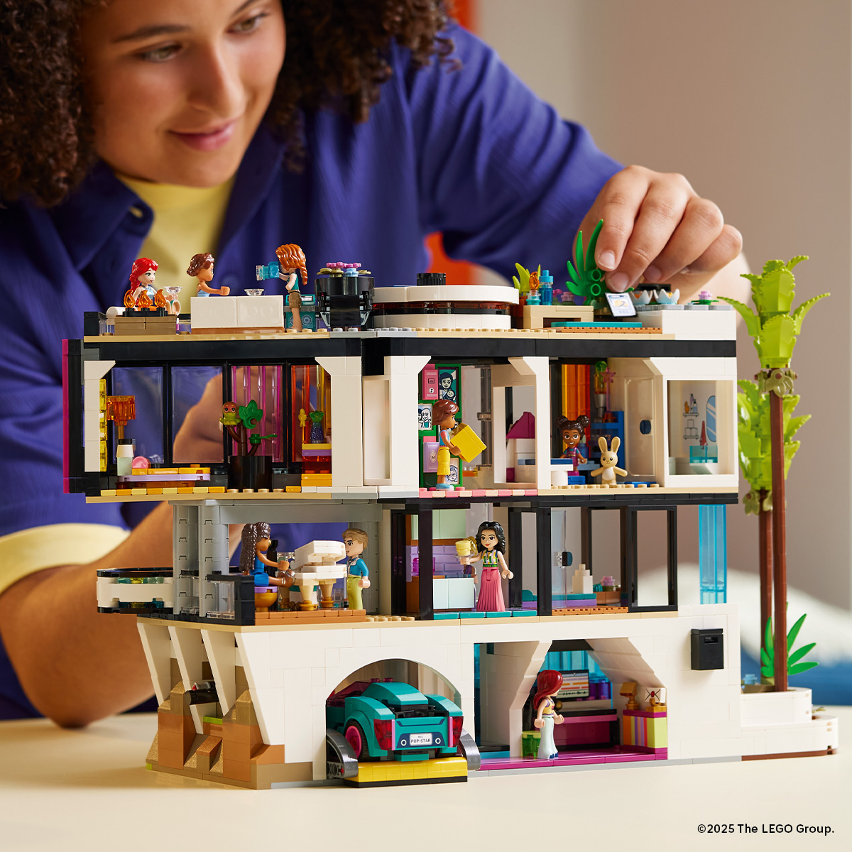 LEGO Friends 42639 – Andrea moodne villa - Image 5
