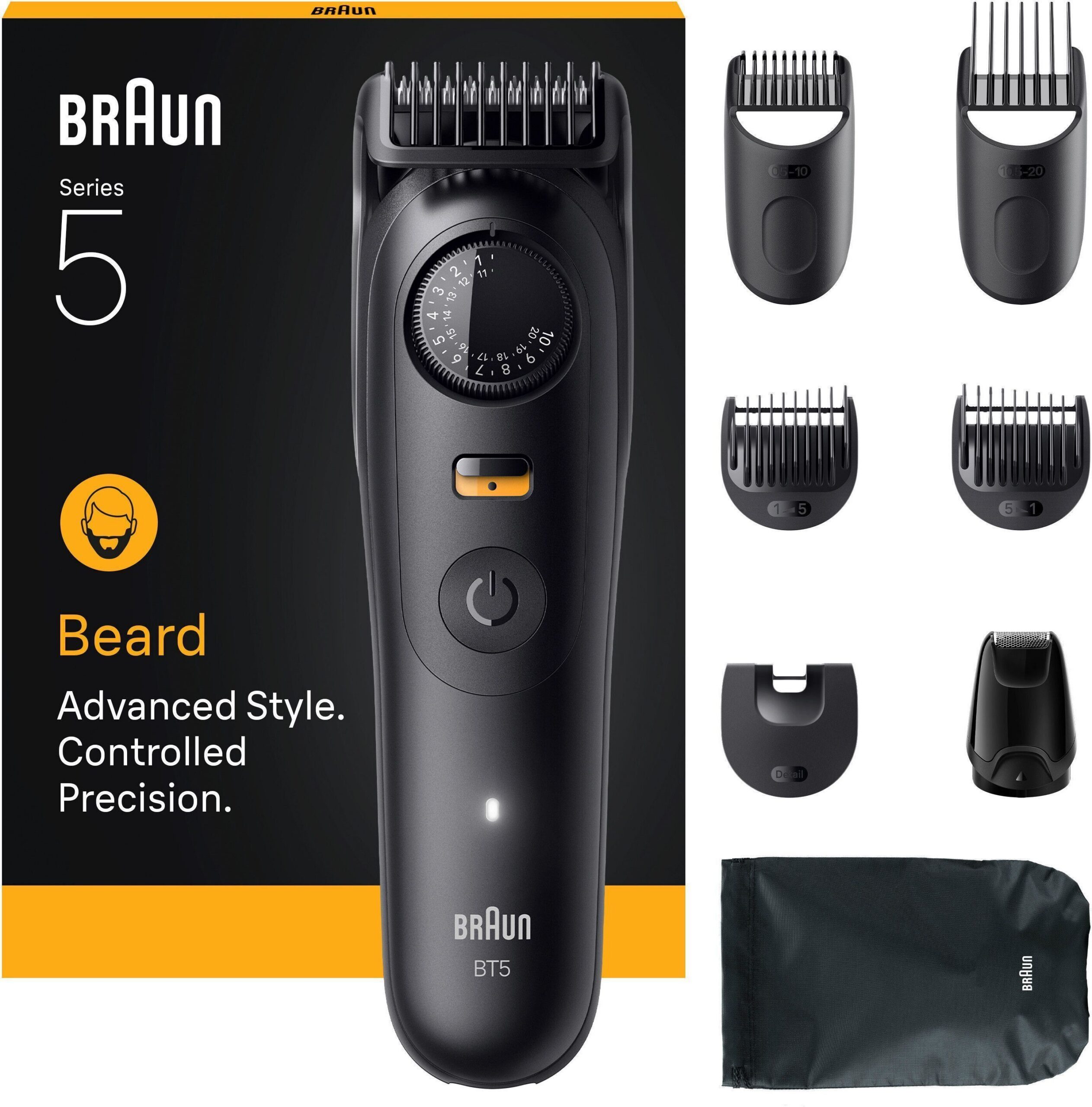 Braun Series 5 habemetrimmer, BT5560, must