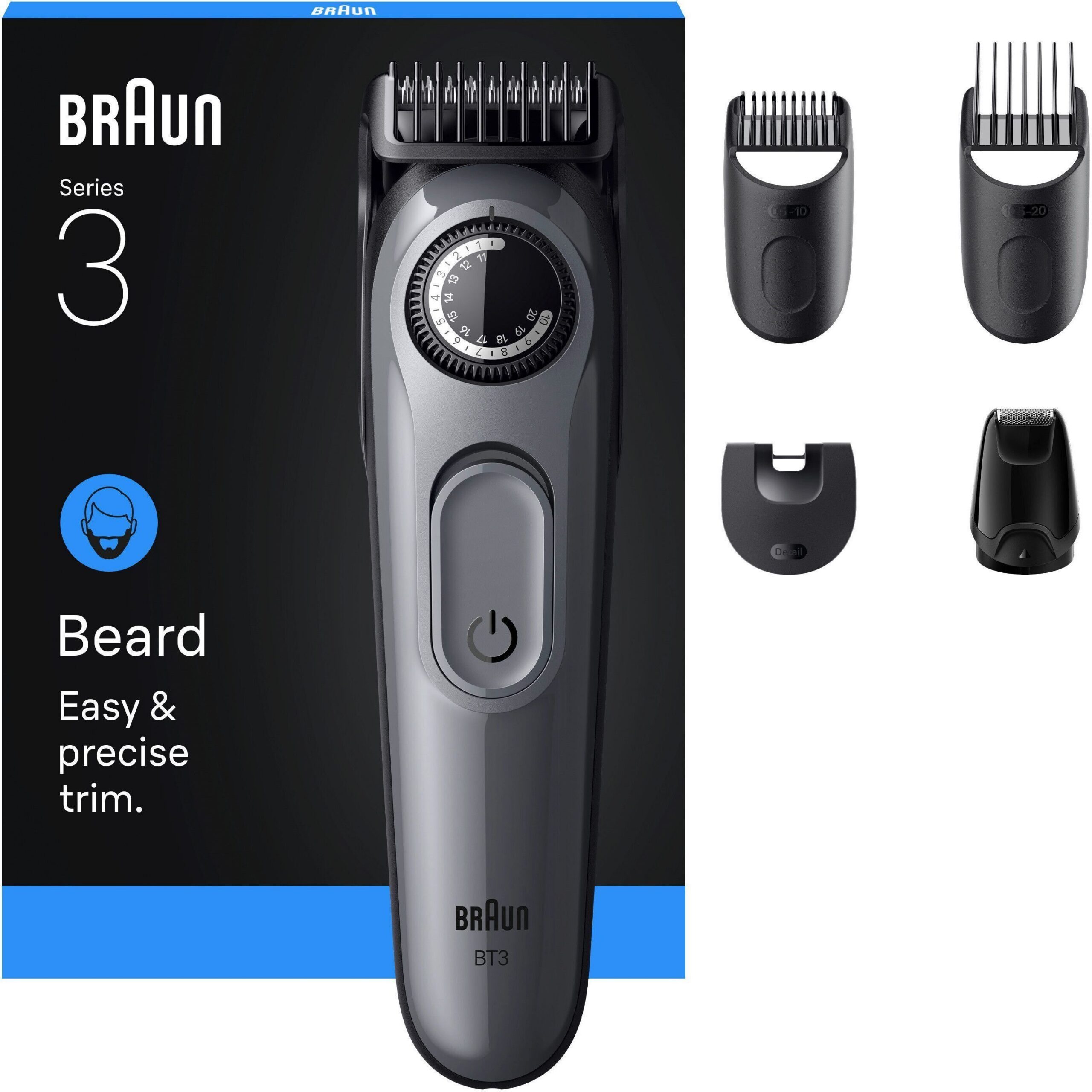 Braun Series 3 habemetrimmer, BT3560, hall