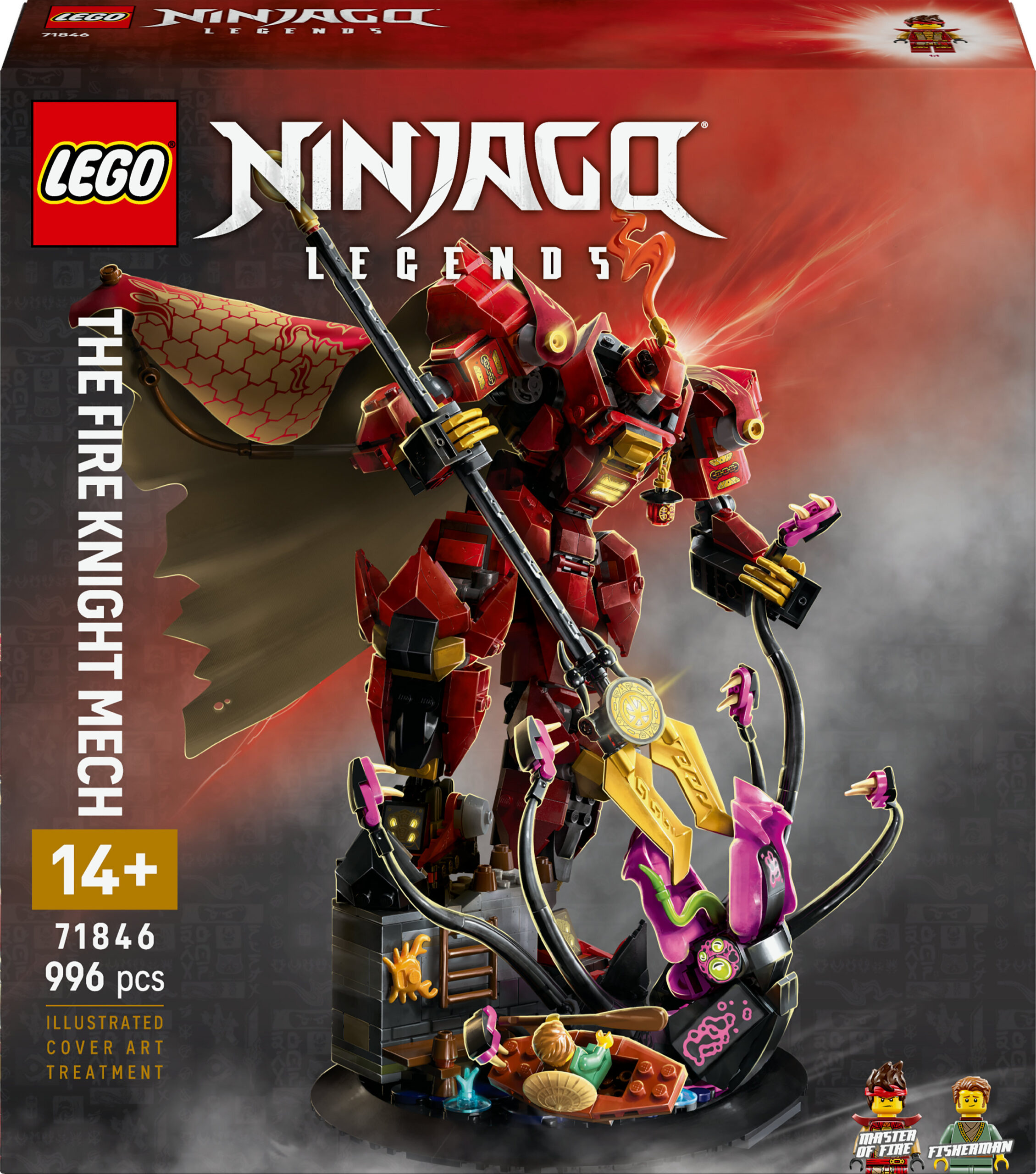 LEGO NINJAGO 71846 Tulerüütli robot