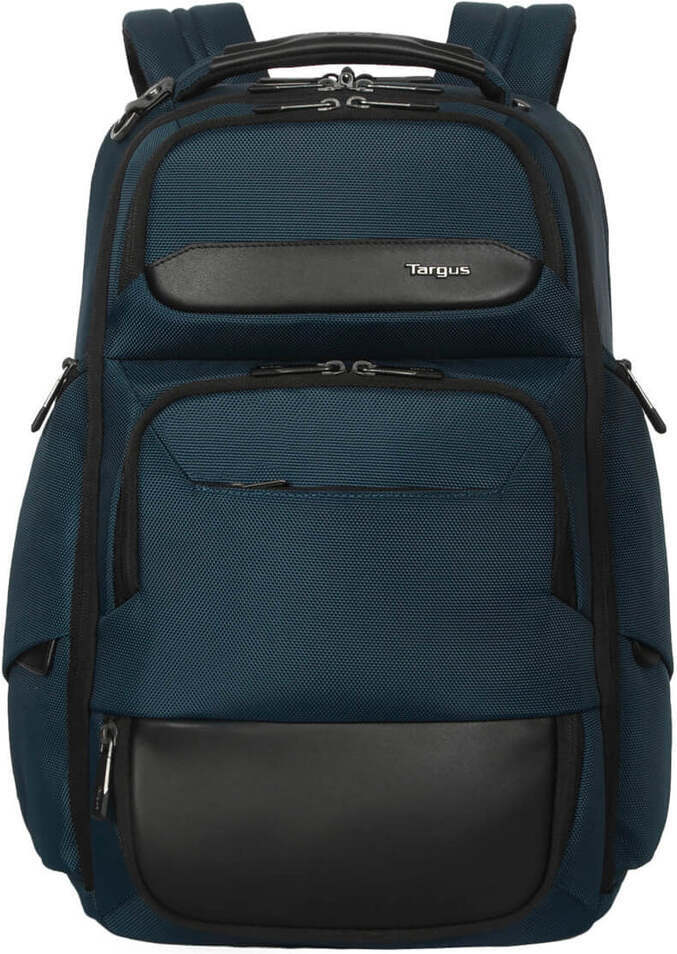 Targus HeritageLuxe 16" sülearvuti seljakott, sini-must