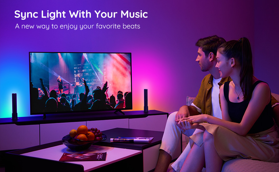 Govee Flow Plus valgusribad 2 tk, WiFi, Bluetooth - Image 4