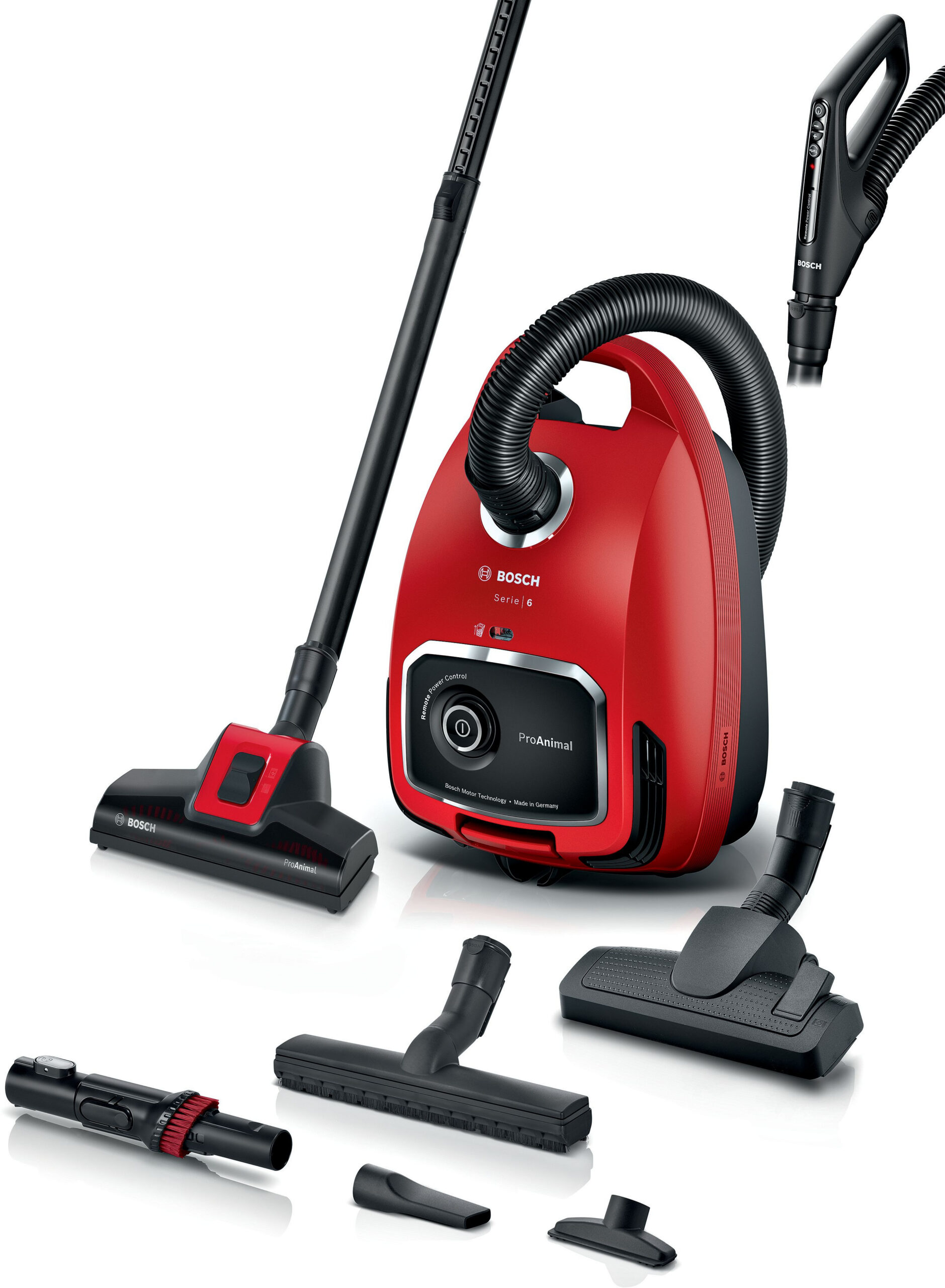 Bosch Serie 6 ProAnimal BGL6PET3 tolmuimeja, punane