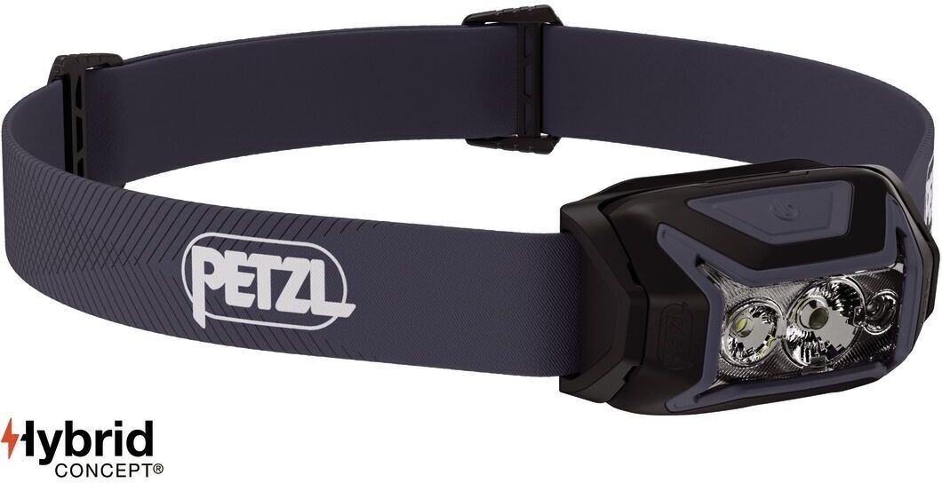 Petzl ACTIK pealamp, 450 lm, must