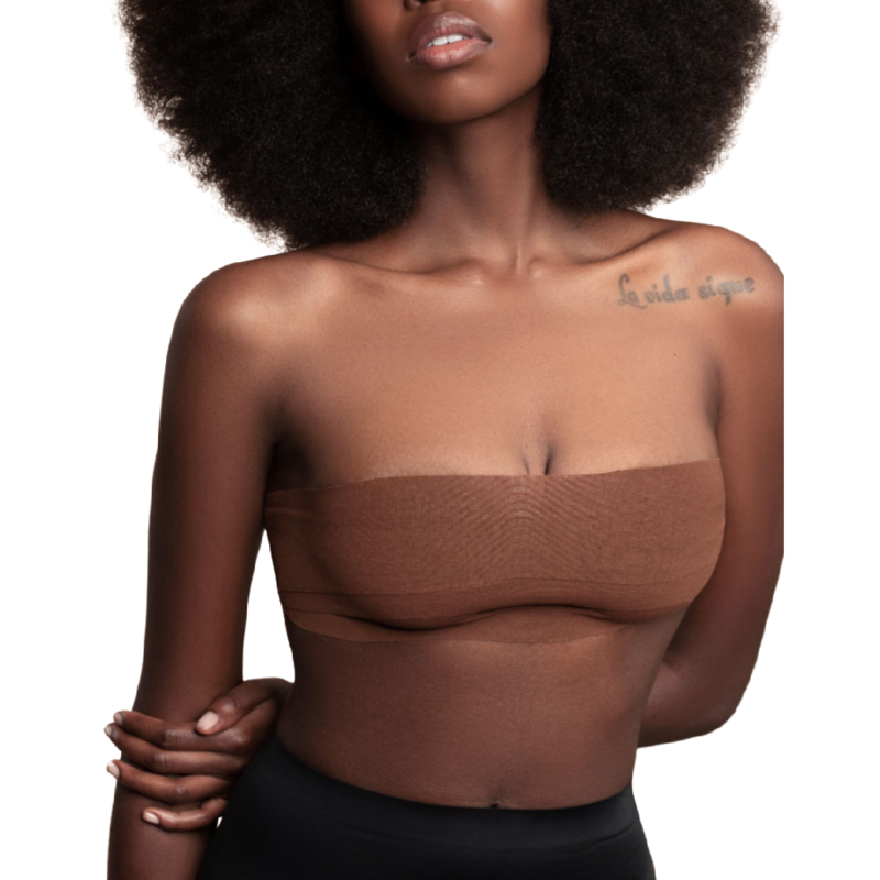 BODY TAPE 5 M X 6.5 CM + 3 PAIRS OF NIPPLE COVERS BROWN - Image 5