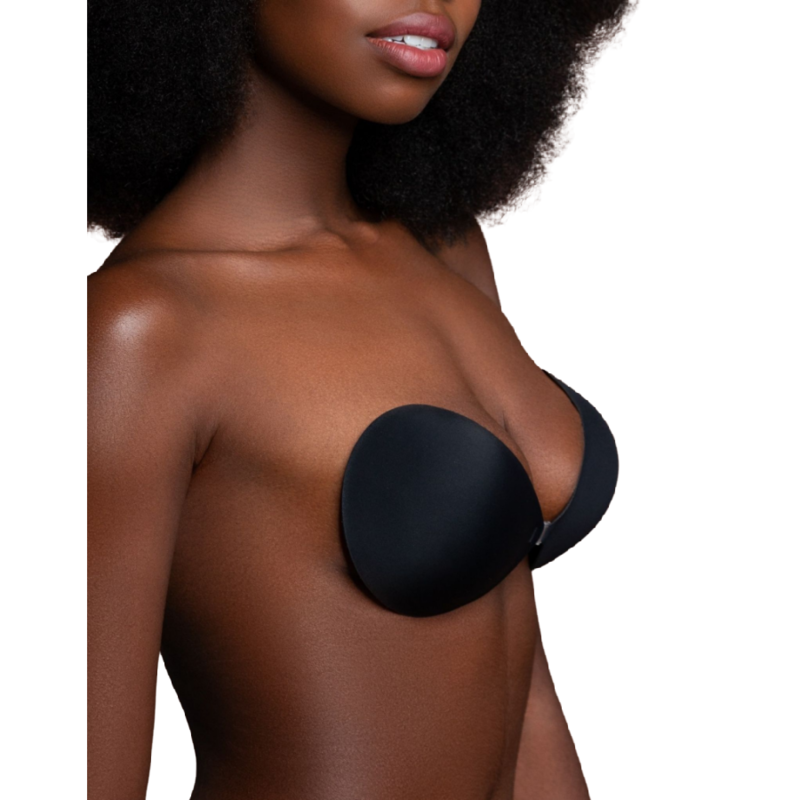 BRA INVISIBLE BLACK CUP D
