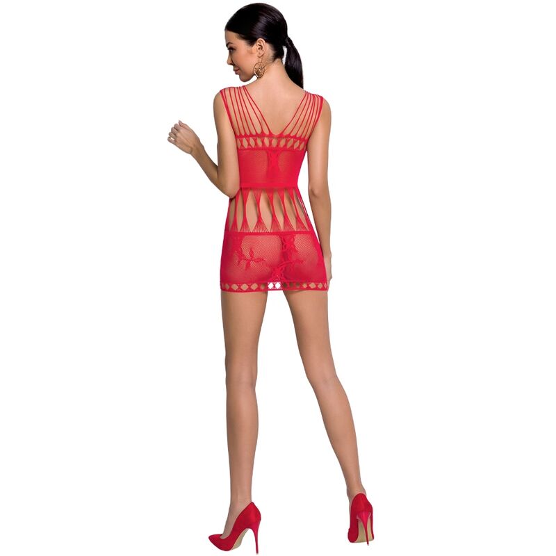 WOMAN BS090 RED BODYSTOCKING ONE SIZE - Image 2
