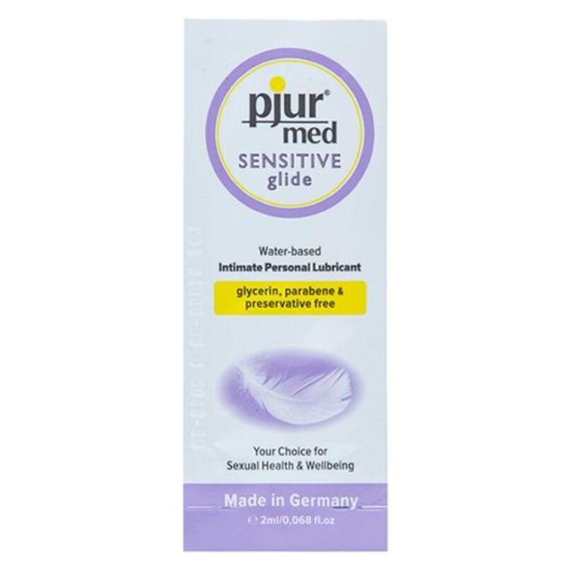 MED SENSITIVE GLIDE WATER BASED LUBRICANT 2 ML