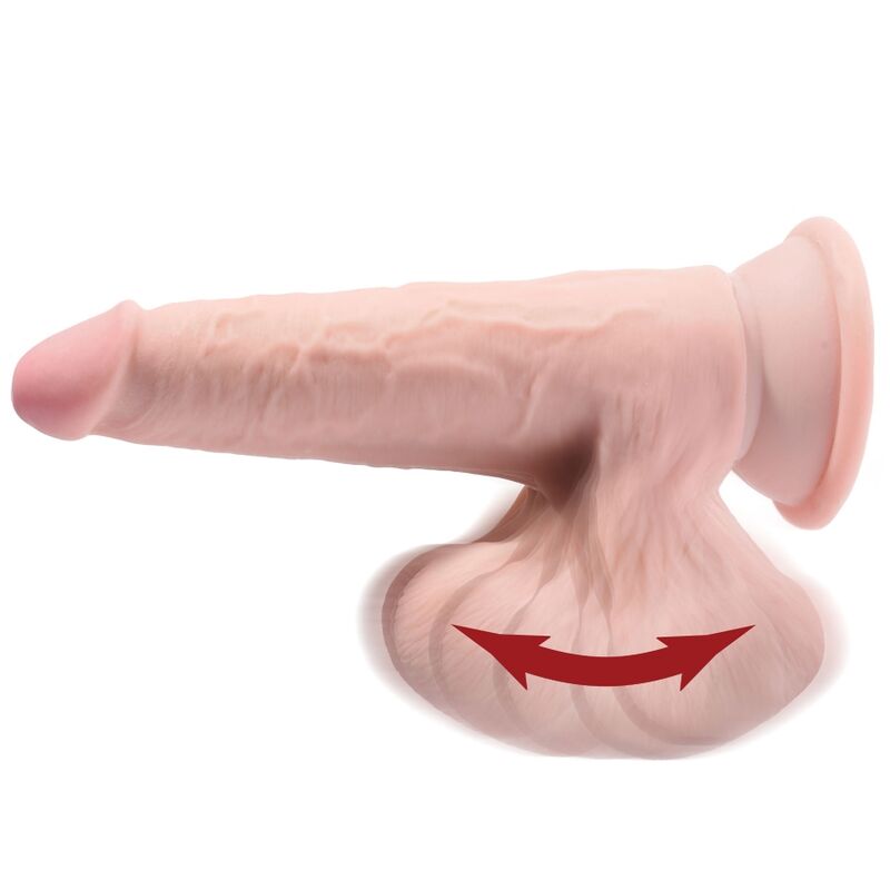 PLUS 3D DILDO SWINGING BALLS 20.3 CM - Image 4