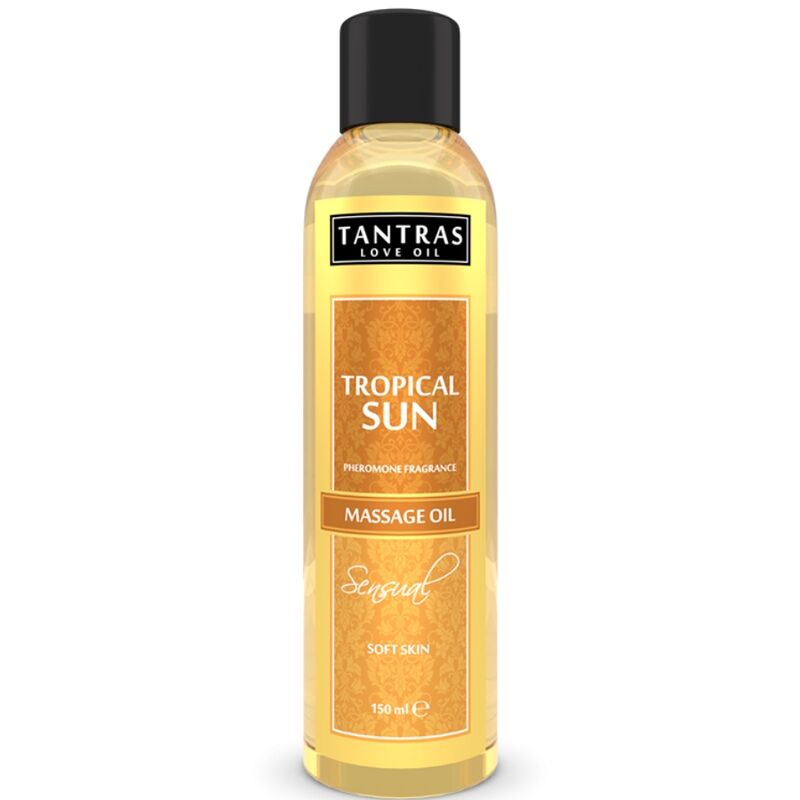 TANTRAS LOVE OIL TROPICAL SUN MASSAGE OIL 150 ML
