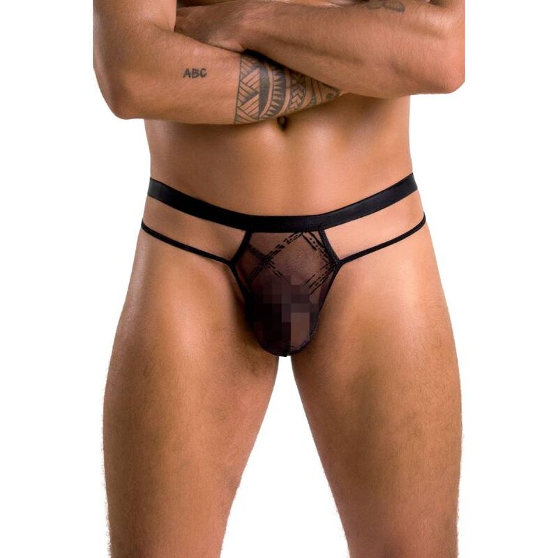 029 COLLIN THONG BLACK S/M - Image 3