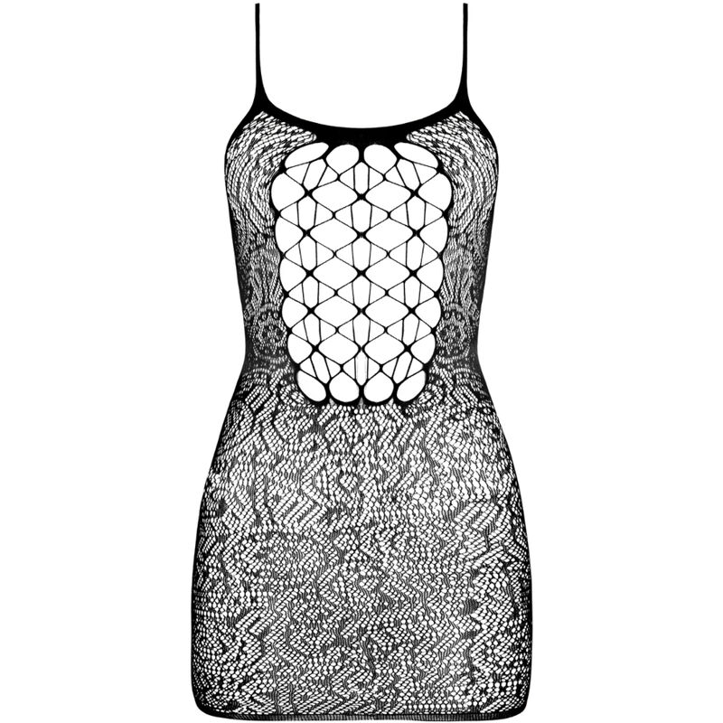 BS096 BLACK BODYSTOCKING ONE SIZE - Image 5