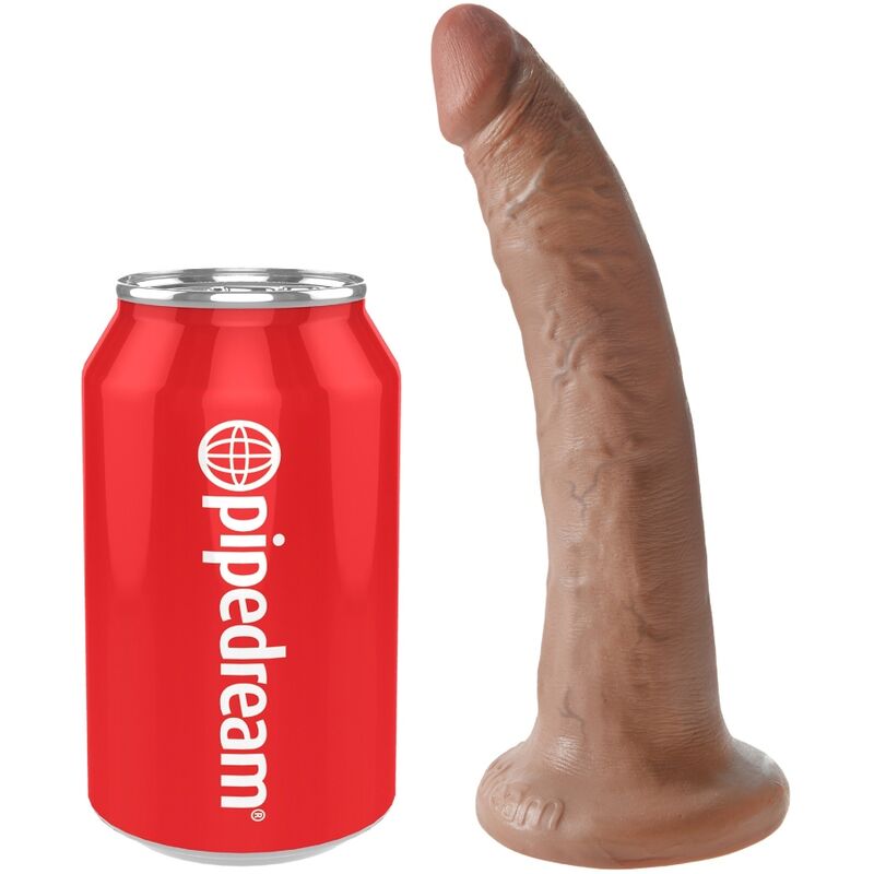 REALISTIC PENIS 17.5 CM CARAMEL - Image 4