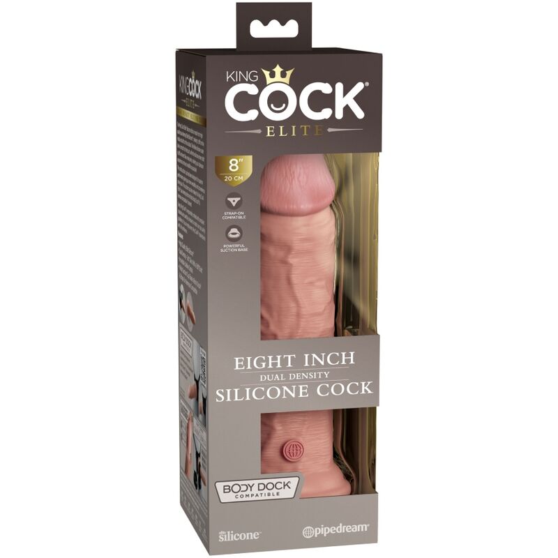 ELITE REALISTIC SILICONE DILDO 20.3 CM - Image 5