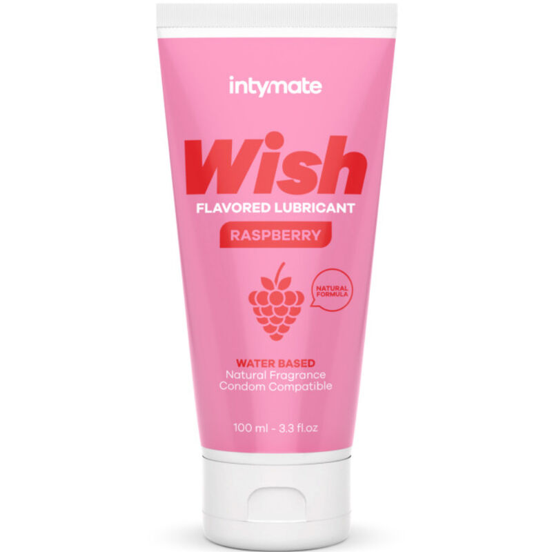 WISH RASPBERRY FLAVORED LUBRICANT 100 ML