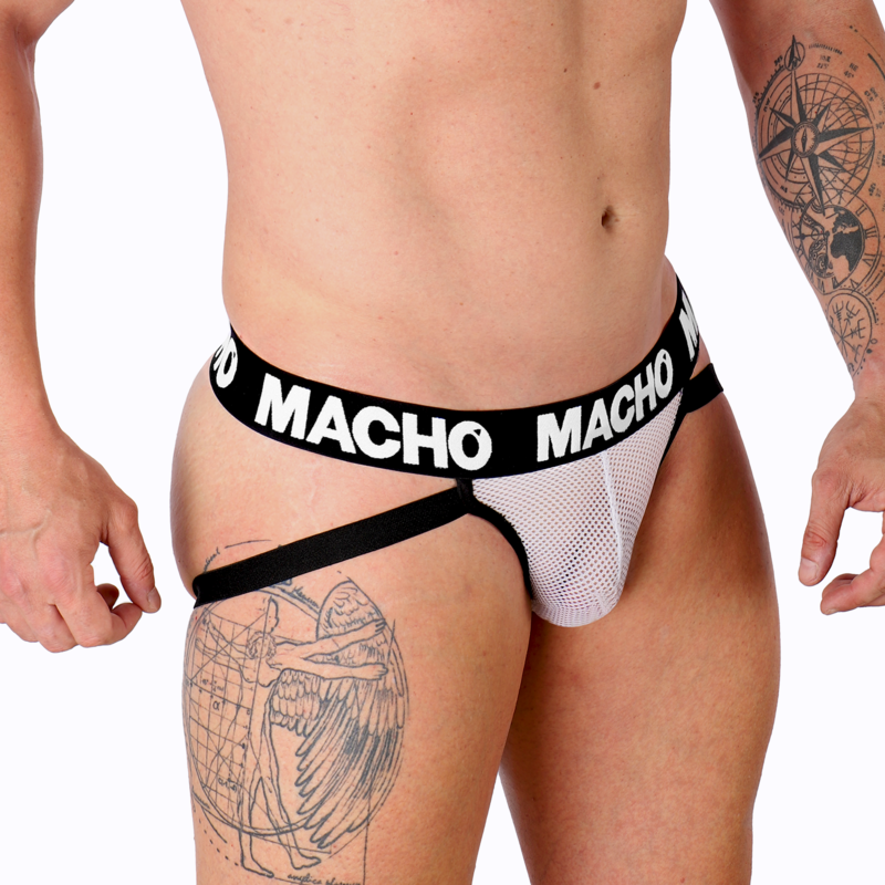 MX26X1 JOCK GRID WHITE XL - Image 2