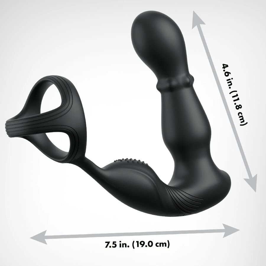 VIBRATING ANAL RING AND MASSAGER WITH REMOTE CONTROL - Image 4
