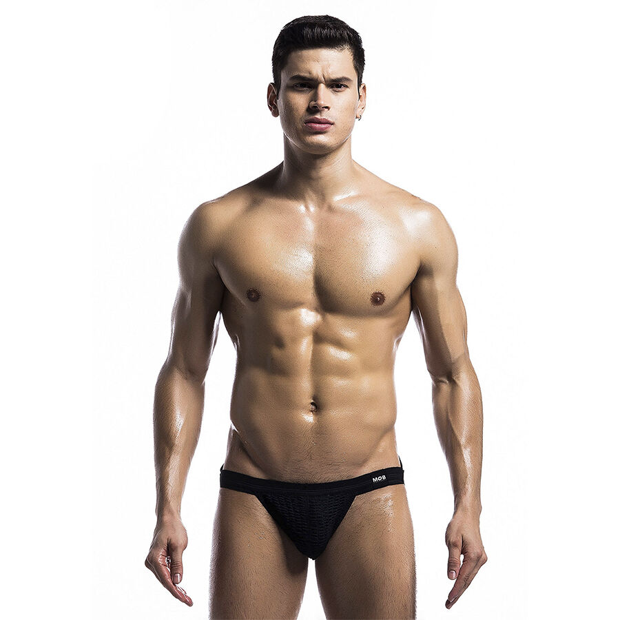 FETISH JOCKSTRAP SWIMSUIT BLACK SIZE S