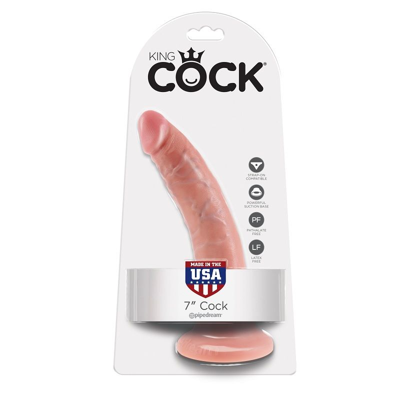 7 DILDO FLESH 17.8 CM