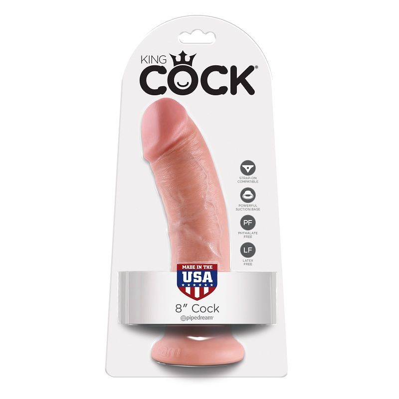 8 DILDO FLESH 20.3 CM