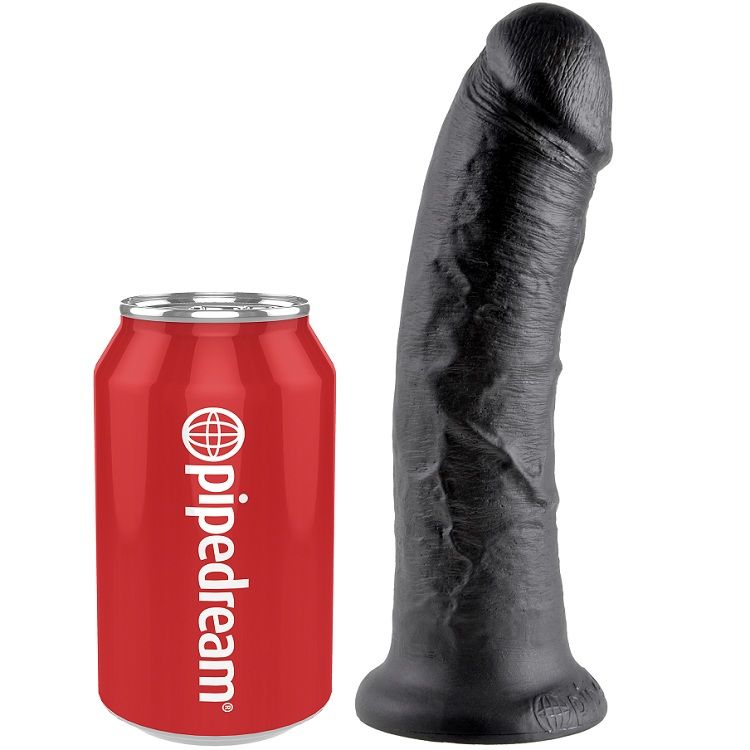 8 DILDO BLACK 20.3 CM - Image 2