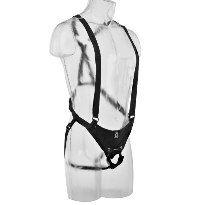 30.5 CM HOLLOW STRAP-ON SUSPENDER SYSTEM FLESH - Image 5