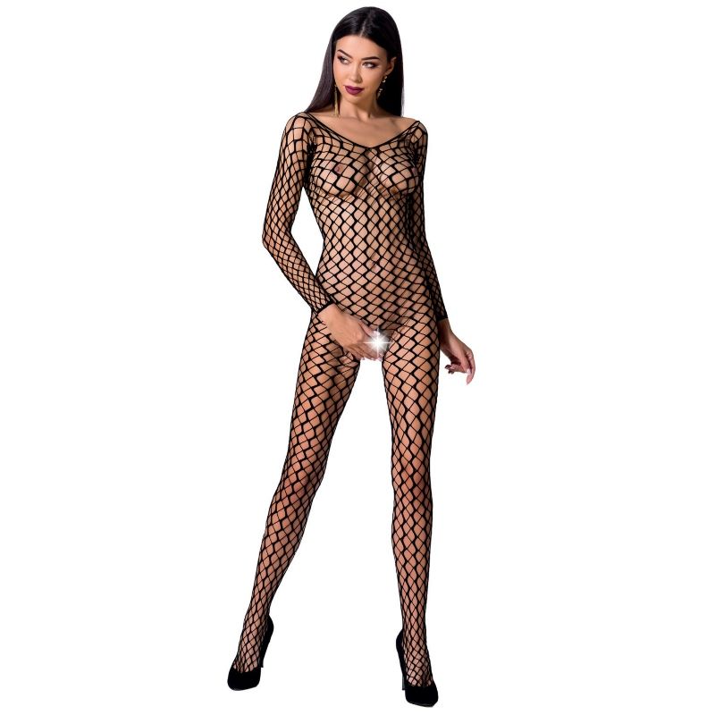 WOMAN BS068 BODYSTOCKING BLACK ONE SIZE