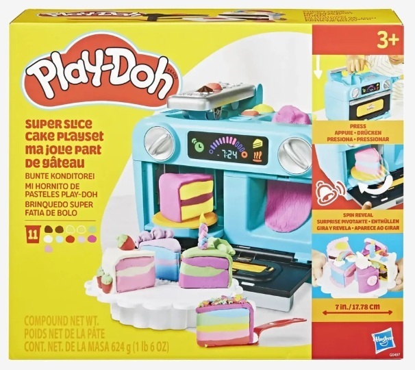 PLAY-DOH Super Cake Filler, modelleerimissavi komplekt