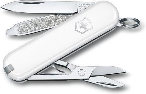 Victorinox Classic SD Falling Snow multitööriist, valge