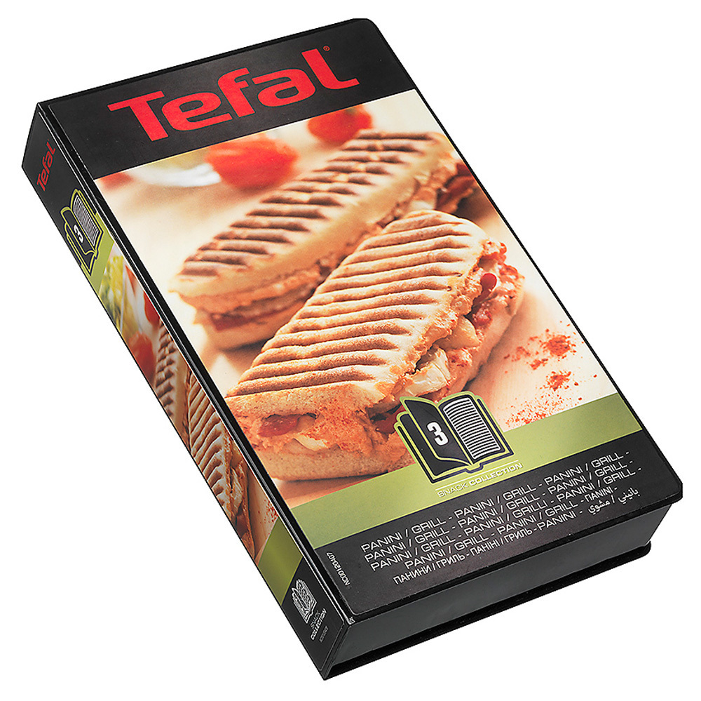 Tefal Snack Collection küpsetusplaadid: 3 paninit