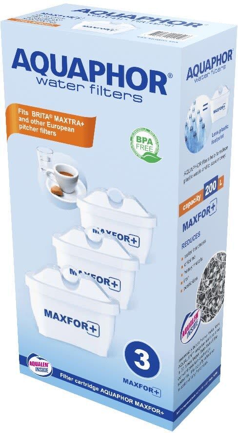 Aquaphor Maxfor+ veefilter, 3 tk