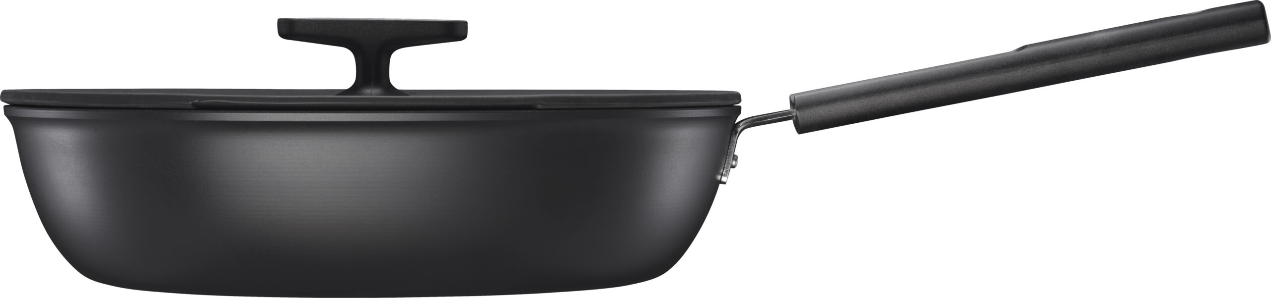 Fiskars Hard Face praepann 28cm kaanega