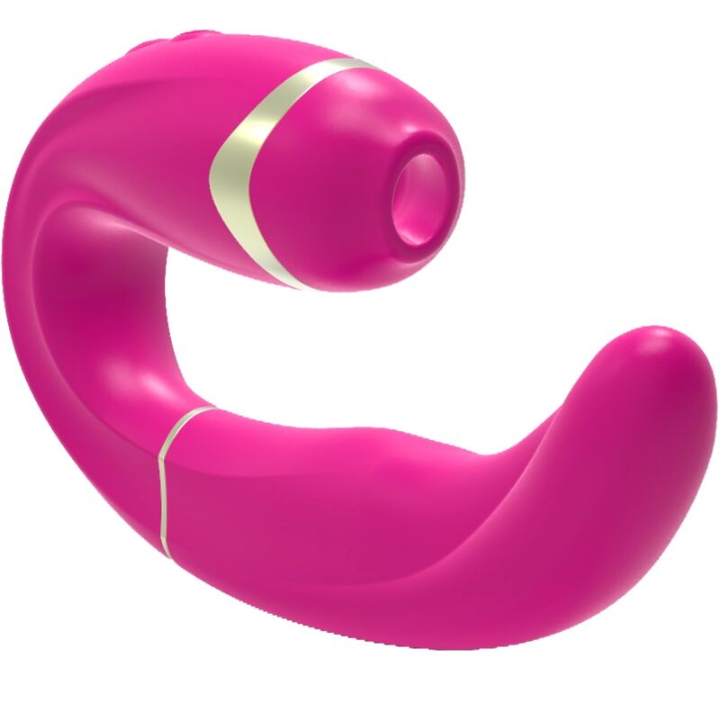 ADRIEN LASTIC - MYG CLITORIS SUCTION AND G-SPOT STIMULATOR PINK - Image 4