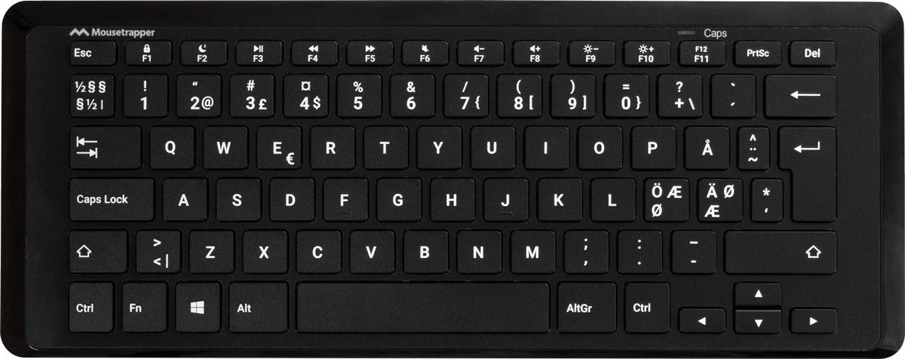 Mousetrapper tüüpi mini juhtmevaba klaviatuur