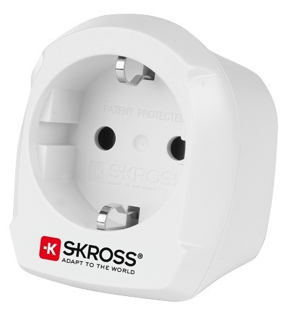 SKROSS Euroopa-Suurbritannia reisiadapter