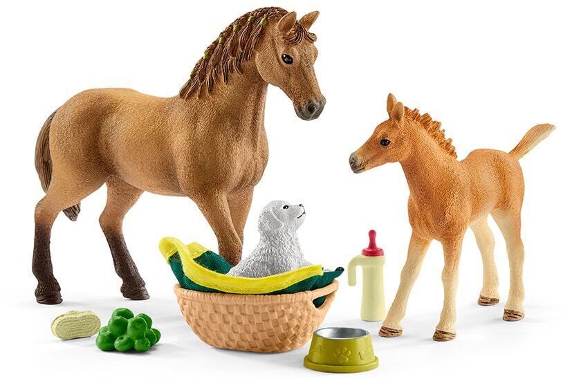 Schleich Horse Club 42432 - Sarah loomade hoolduskomplekt beebile