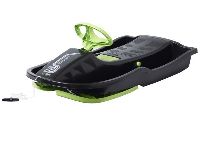 Stiga Snow Power kelk, must/roheline