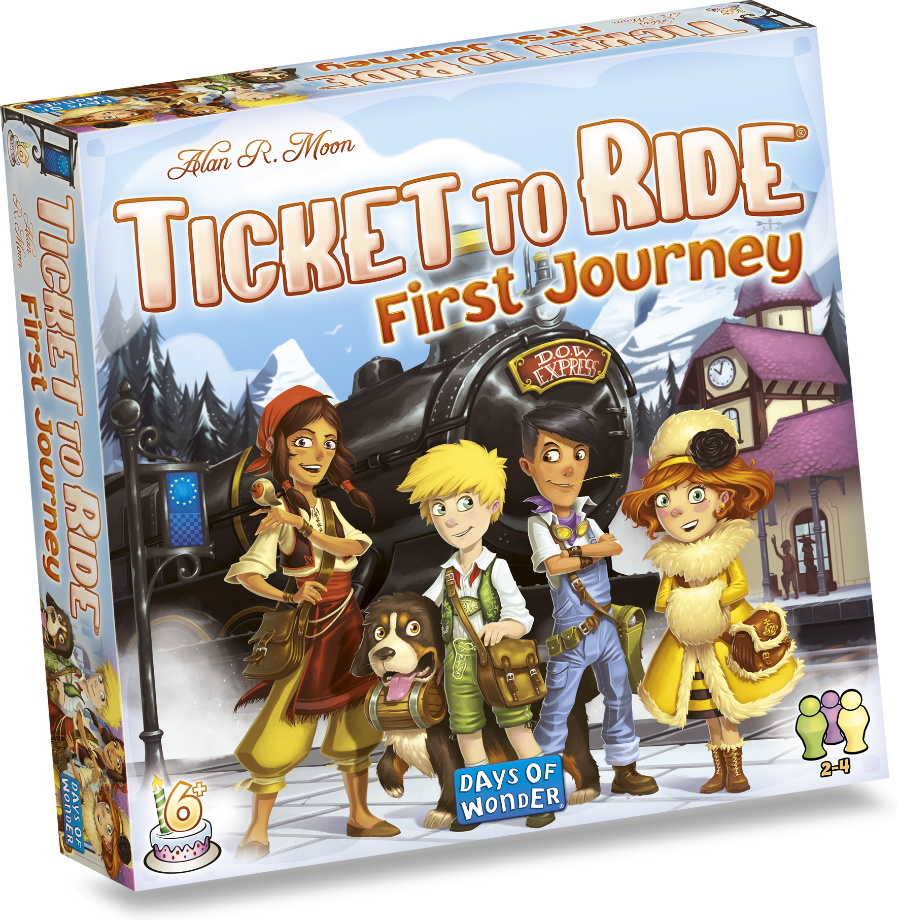 Ticket To Ride My First Journey - strateegiamäng