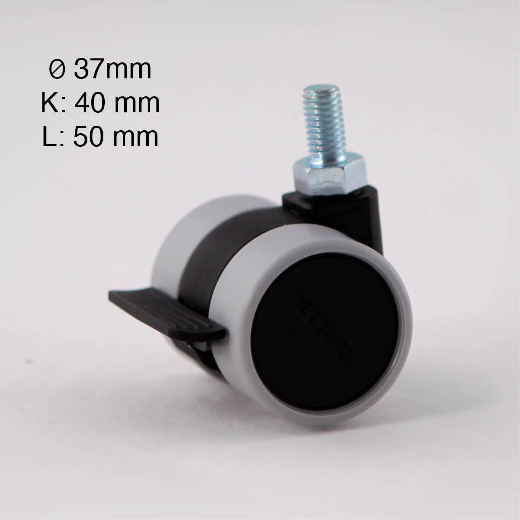 Elfen Ergodesk Wheels - piduritega rattad Ergodesk Pro raamidele