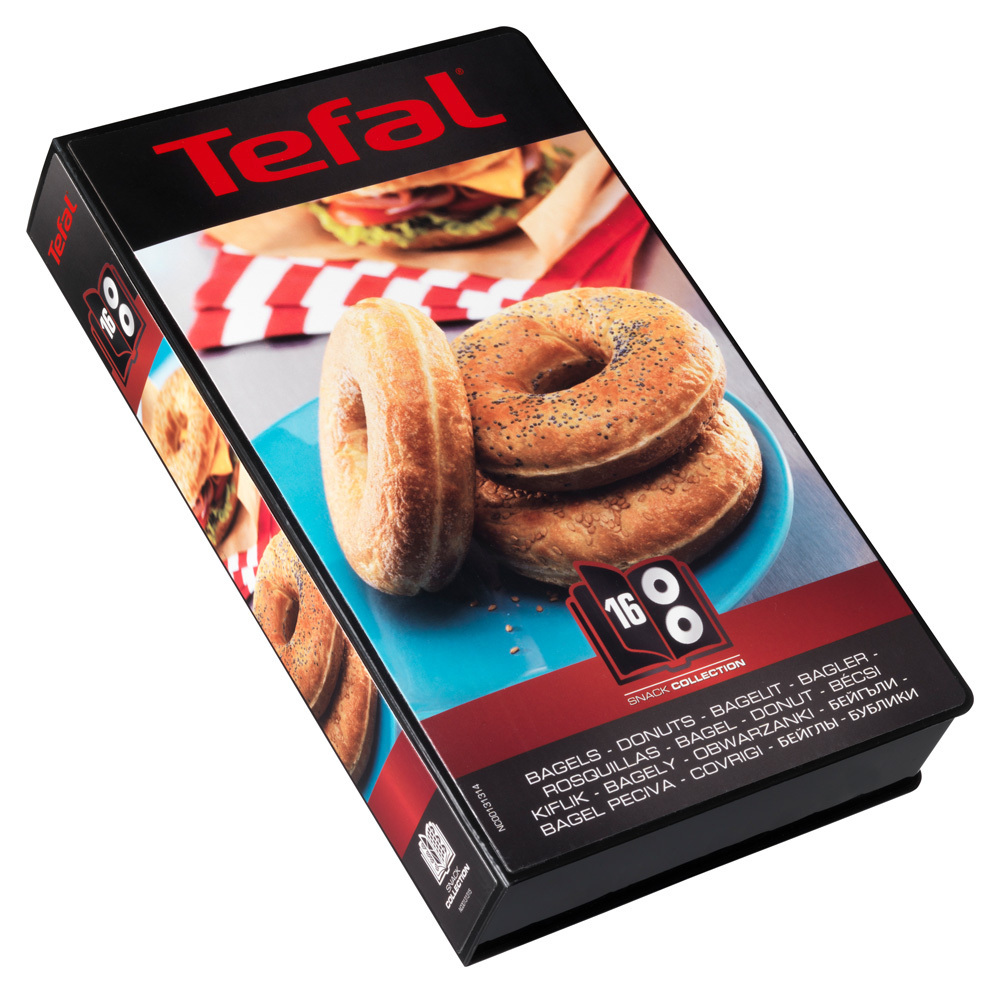 Tefal Snack Collection küpsetusplaadid: 16 bagelit