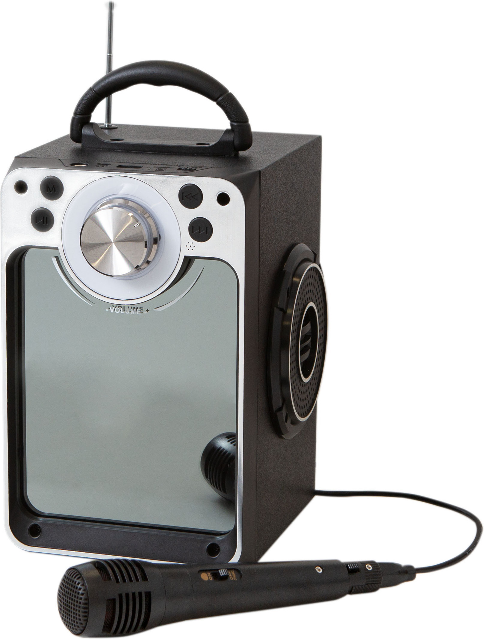 Tähekaraoke masin, must