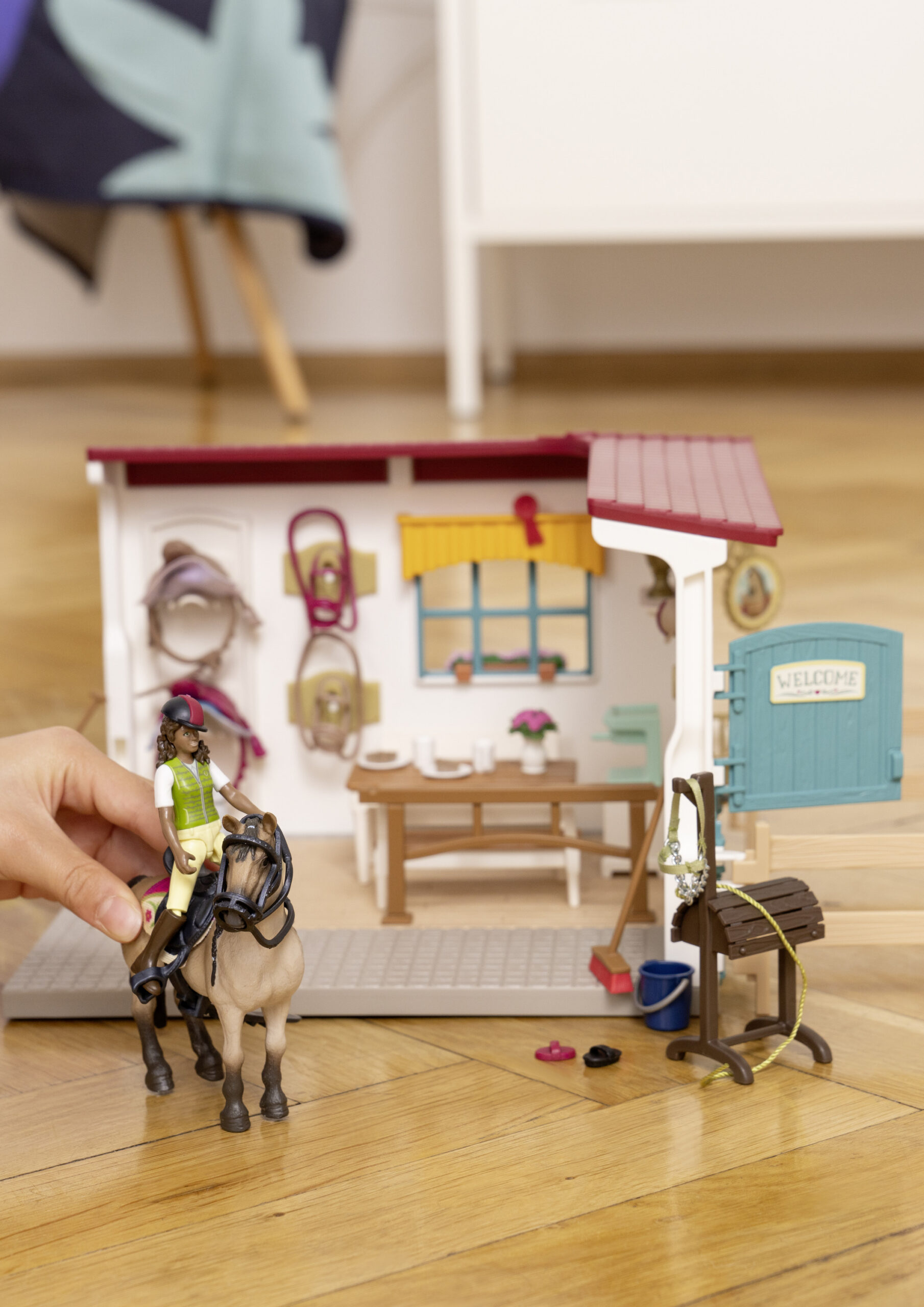 Schleich Horse Club 42591 sadularuum - Image 2