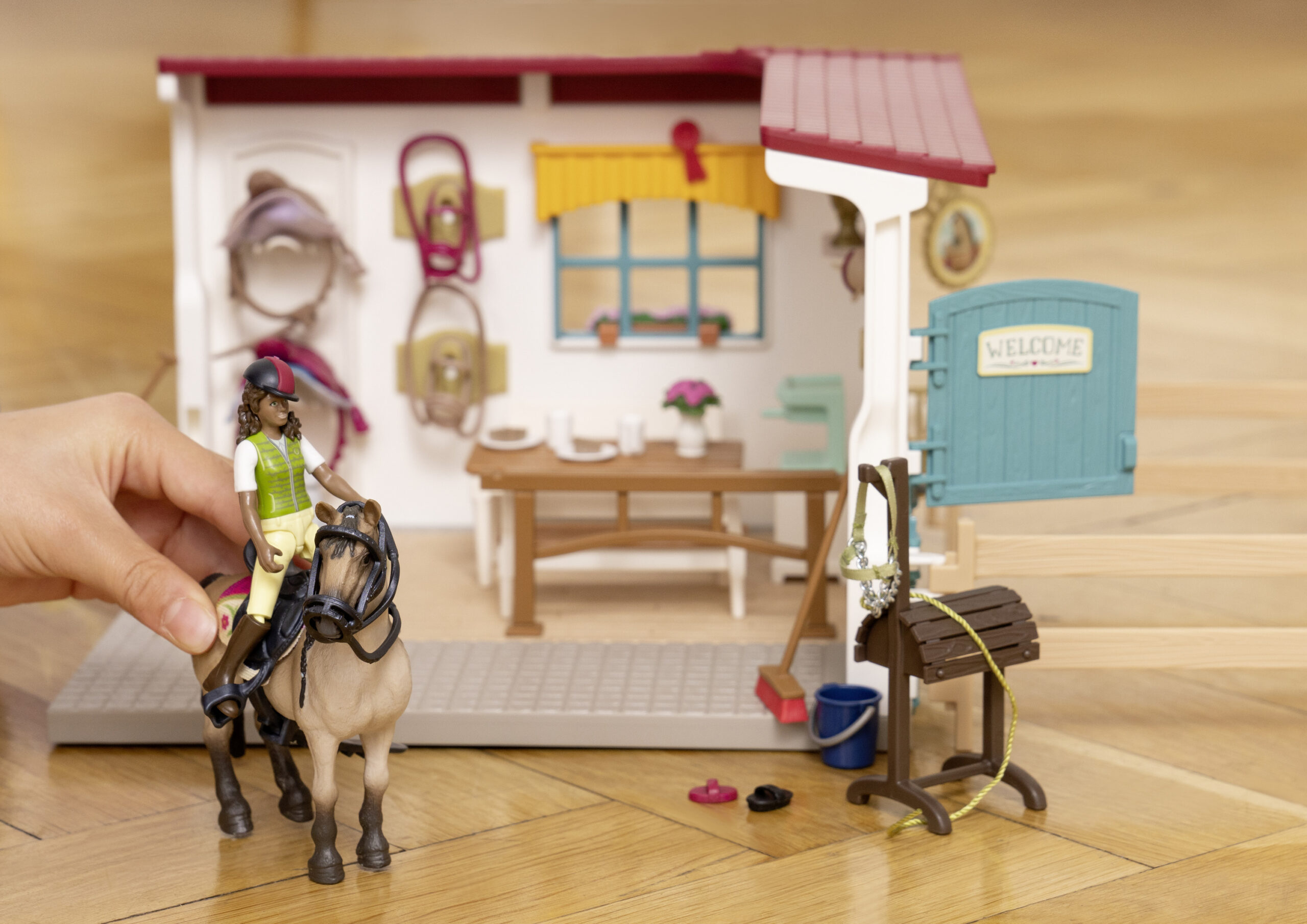 Schleich Horse Club 42591 sadularuum - Image 3