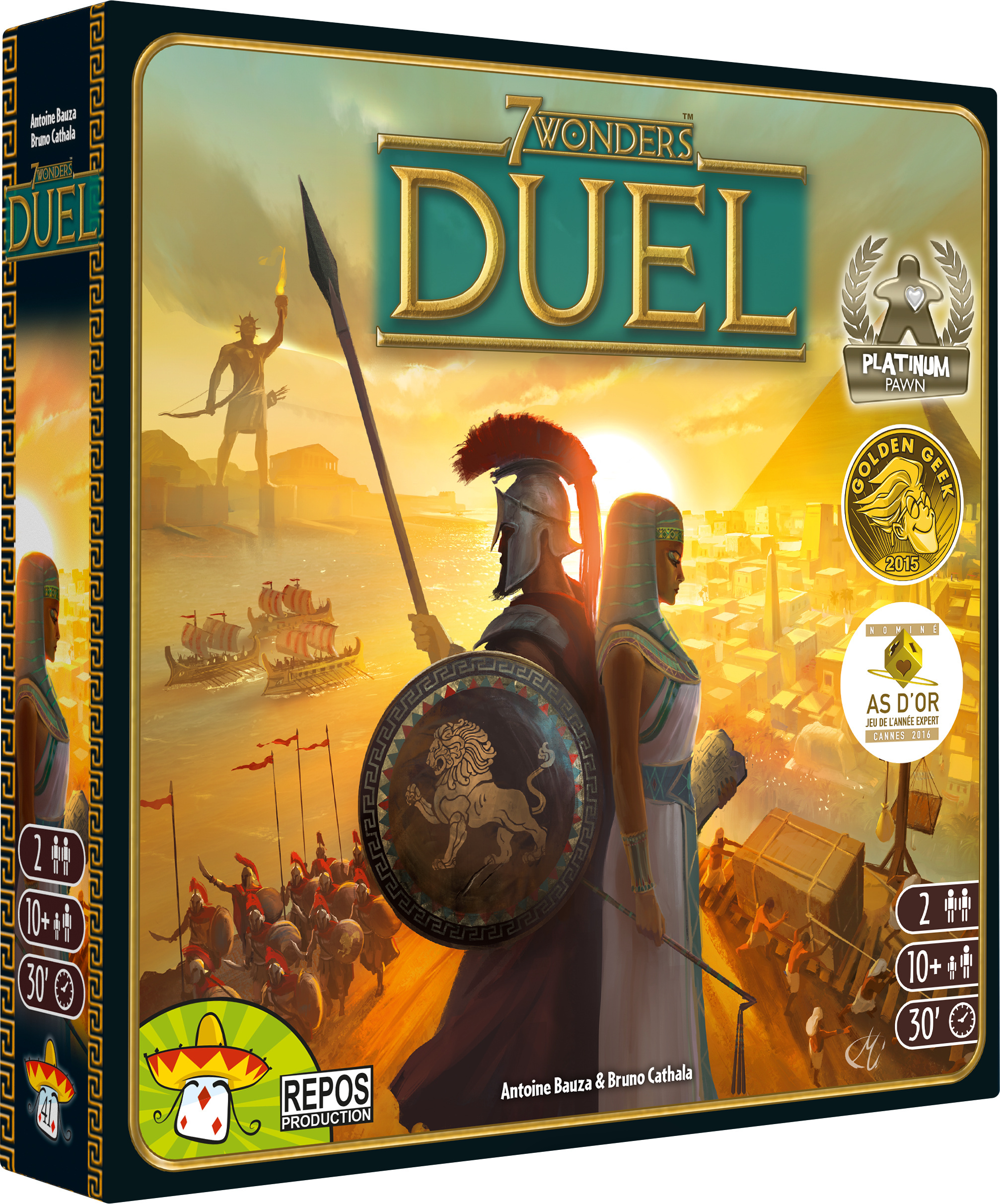 7 Wonders Duel strateegiamäng