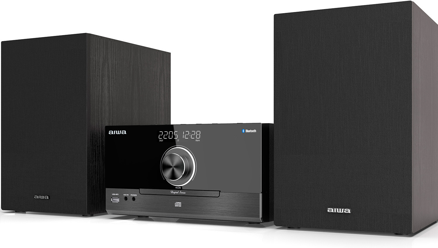 Aiwa MSBTU-600 mikrosüsteem, must