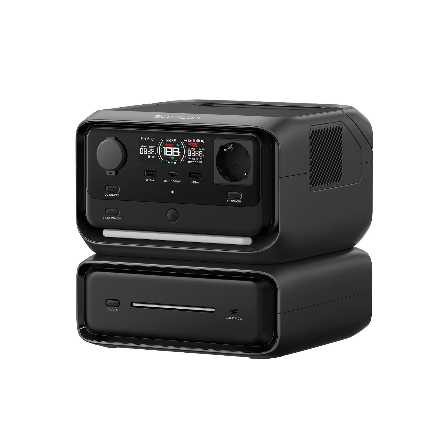 EcoFlow River 3 MAX kaasaskantav elektrijaam, 572 Wh