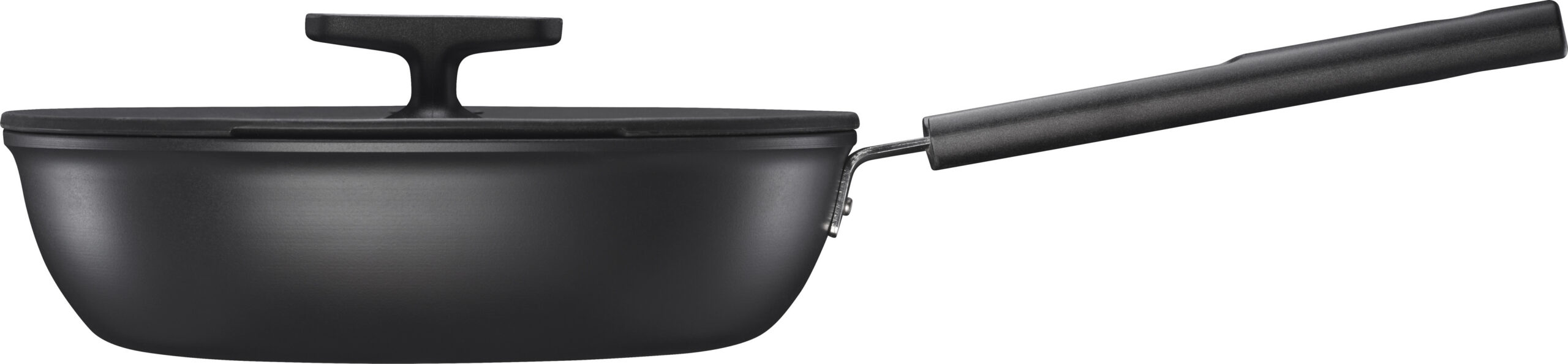 Fiskars Hard Face praepann 24cm kaanega